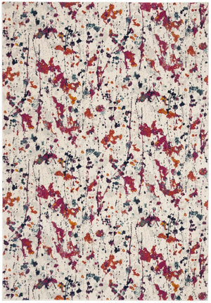 Safavieh Evoke 284 Power Loomed  Rug Ivory / Red EVK284Q-4