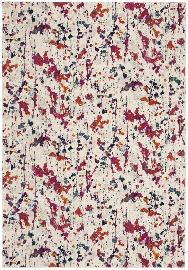 Safavieh Evoke 284 Power Loomed  Rug Ivory / Red EVK284Q-4