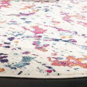 Safavieh Evoke 284 Power Loomed  Rug Ivory / Red EVK284Q-4