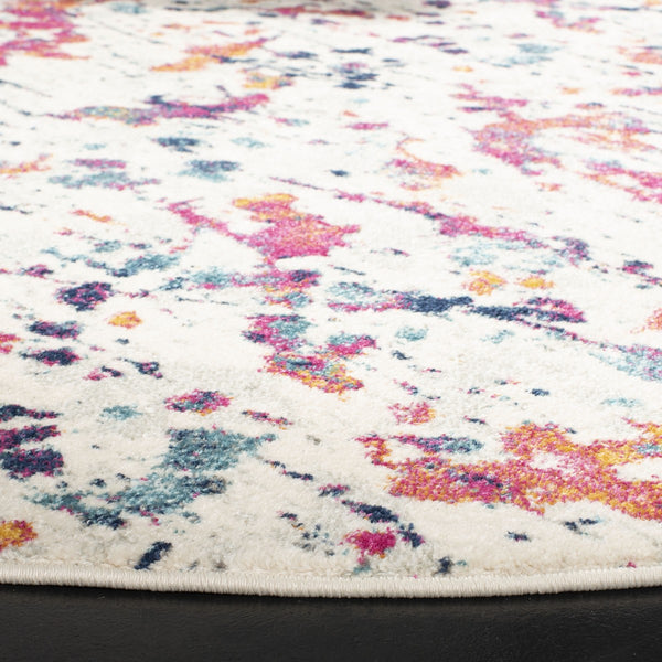 Safavieh Evoke 284 Power Loomed  Rug Ivory / Red EVK284Q-4