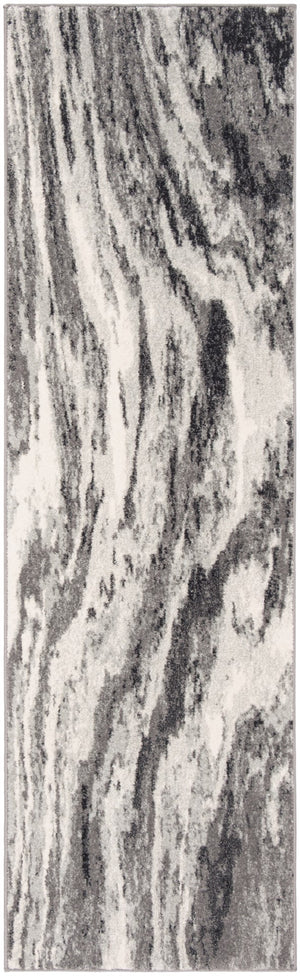 Safavieh Evoke 285 Power Loomed  Rug Ivory / Grey EVK285F-27