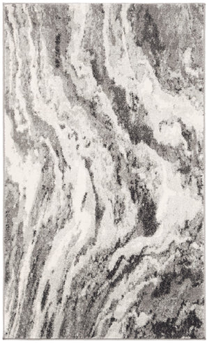 Safavieh Evoke 285 Power Loomed  Rug Ivory / Grey EVK285F-3