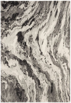 Safavieh Evoke 285 Power Loomed  Rug Ivory / Grey EVK285F-4