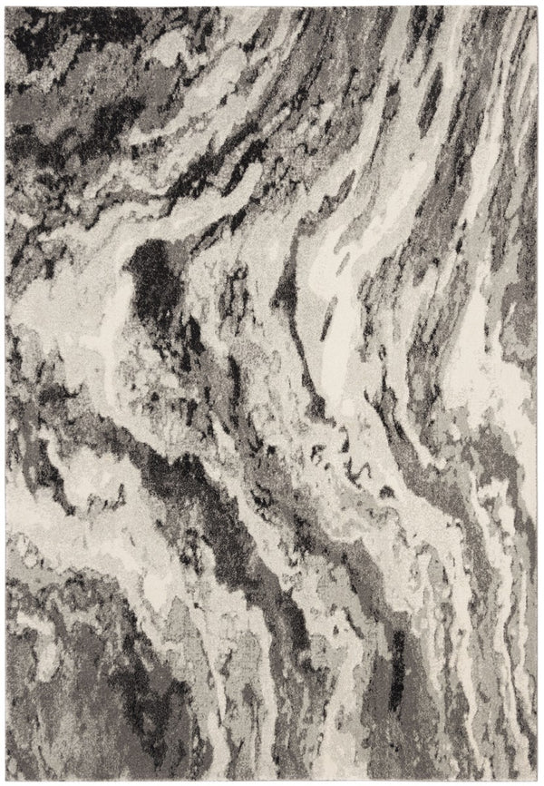 Safavieh Evoke 285 Power Loomed  Rug Ivory / Grey EVK285F-4