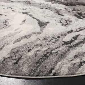 Safavieh Evoke 285 Power Loomed  Rug Ivory / Grey EVK285F-4