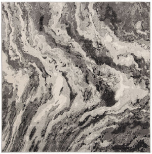 Safavieh Evoke 285 Power Loomed  Rug Ivory / Grey EVK285F-4