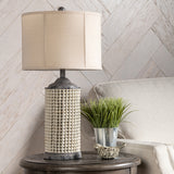 Brixton Beaded Table Lamp EVLY1957 Evolution by Crestview Collection