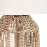 Jolina Jute Lamp EVNAM729 Evolution by Crestview Collection