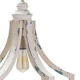 Camden Distressed Pendant Light EVPDA047 Evolution by Crestview Collection