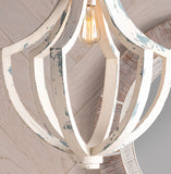 Camden Distressed Pendant Light EVPDA047 Evolution by Crestview Collection