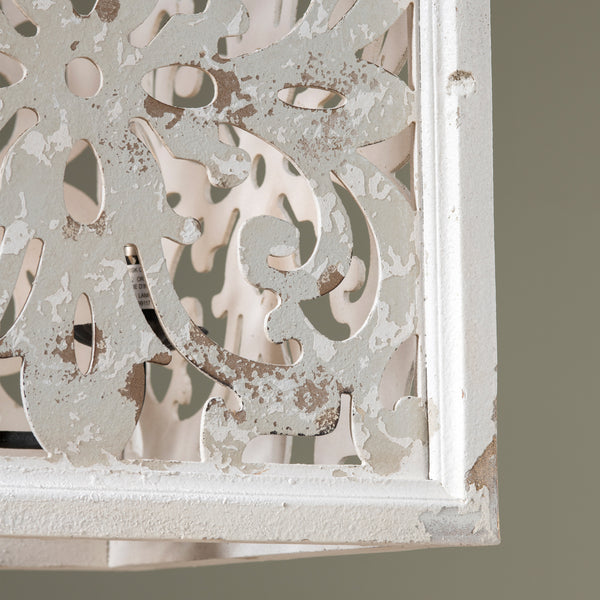 Mariah 29" Wood And Metal Pendant Light EVPDA076 Evolution by Crestview Collection