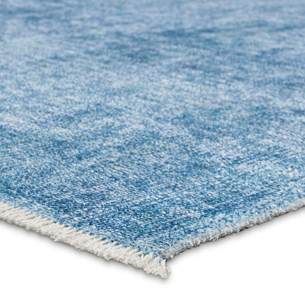 Jaipur Living Everette Tiaret Evr01 Powerloomed Machinemade 100% Polyester Solids Solid Indoor Rug Blue 100% Polyester, Recycled Misc Fibers Rug160975