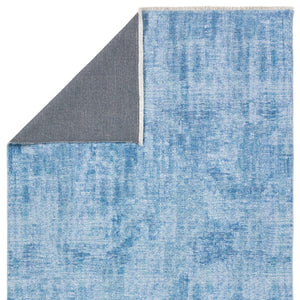 Jaipur Living Everette Tiaret Evr01 Powerloomed Machinemade 100% Polyester Solids Solid Indoor Rug Blue 100% Polyester, Recycled Misc Fibers Rug160975