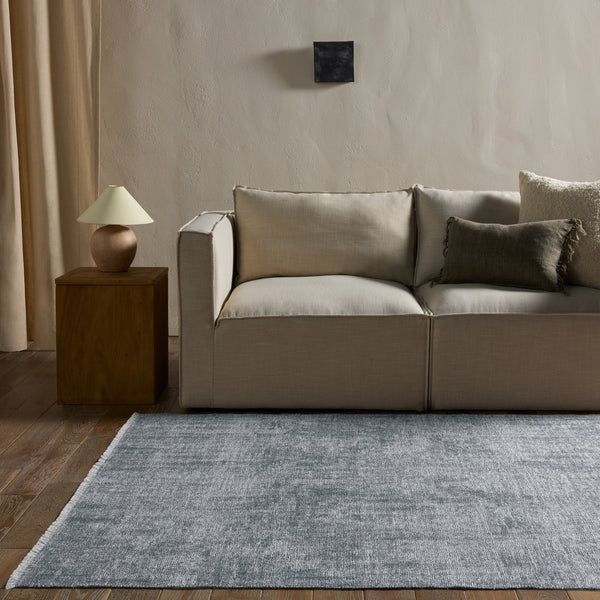 Jaipur Living Everette Tiaret Evr02 Powerloomed Machinemade 100% Polyester Solids Solid Indoor Rug Gray 100% Polyester, Recycled Misc Fibers Rug160979