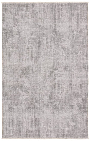 Jaipur Living Everette Tiaret Evr03 Powerloomed Machinemade 100% Polyester Solids Solid Indoor Rug Light Gray 100% Polyester, Recycled Misc Fibers Rug160982
