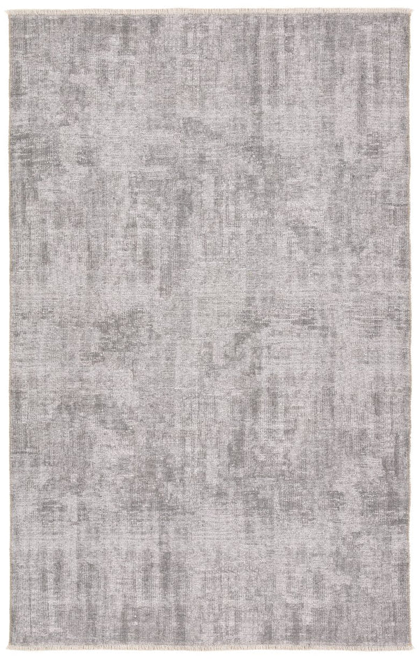 Jaipur Living Everette Tiaret Evr03 Powerloomed Machinemade 100% Polyester Solids Solid Indoor Rug Light Gray 100% Polyester, Recycled Misc Fibers Rug160982