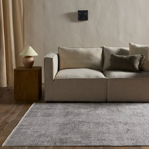 Jaipur Living Everette Tiaret Evr03 Powerloomed Machinemade 100% Polyester Solids Solid Indoor Rug Light Gray 100% Polyester, Recycled Misc Fibers Rug160982