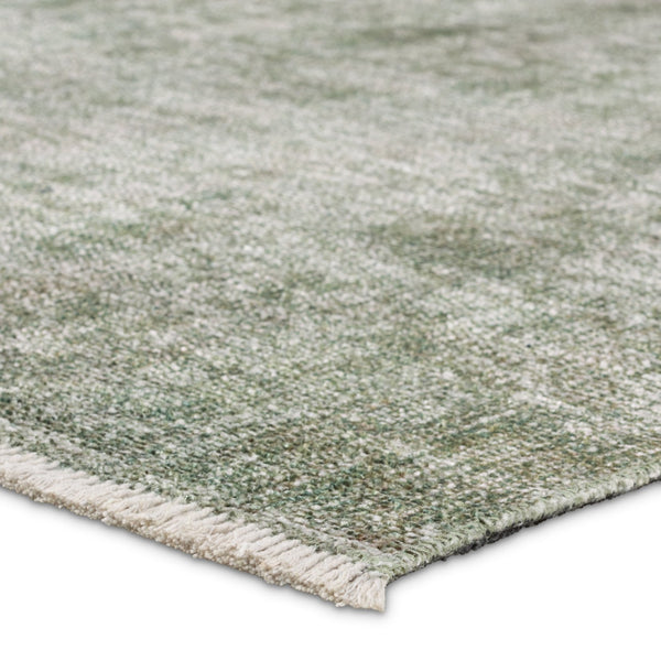 Jaipur Living Everette Tiaret Evr04 Powerloomed Machinemade 100% Polyester Solids Solid Indoor Rug Green 100% Polyester, Recycled Misc Fibers Rug160988