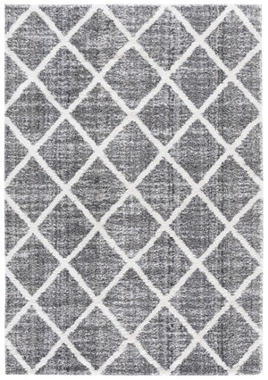 Safavieh Everett Modern Area Rug – Stylish Medium Design For Home Décor, Soft Texture, Durable Weave Grey ,Ivory Polypropylene & Polyester Evr800f-7