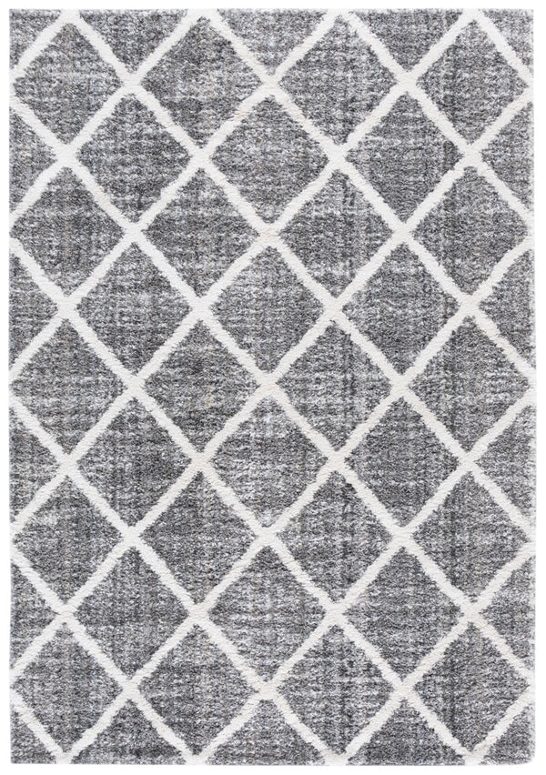 Safavieh Everett Modern Area Rug – Stylish Medium Design For Home Décor, Soft Texture, Durable Weave Grey ,Ivory Polypropylene & Polyester Evr800f-7