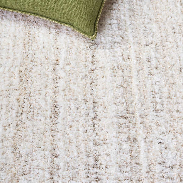 Safavieh Everett Shag Area Rug - Modern Turkish Design For Elegant Living Spaces, Soft And Durable Comfort Ivory ,Beige Polypropylene & Polyester Evr802a-7