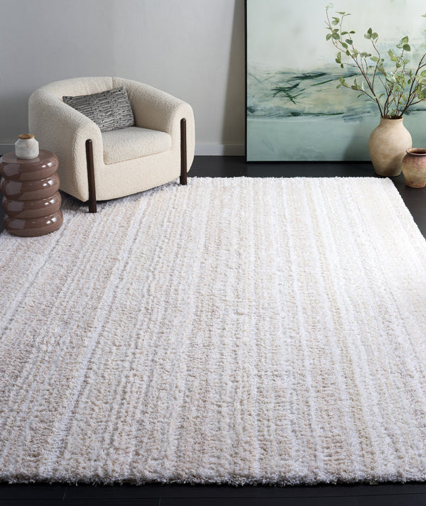 Safavieh Everett Ivory Beige Runner Rug, Scandinavian Low-Profile Pile, Durable Stain-Resistant Hallway Accent 2'-3" x 8'-0" EVR802A-28