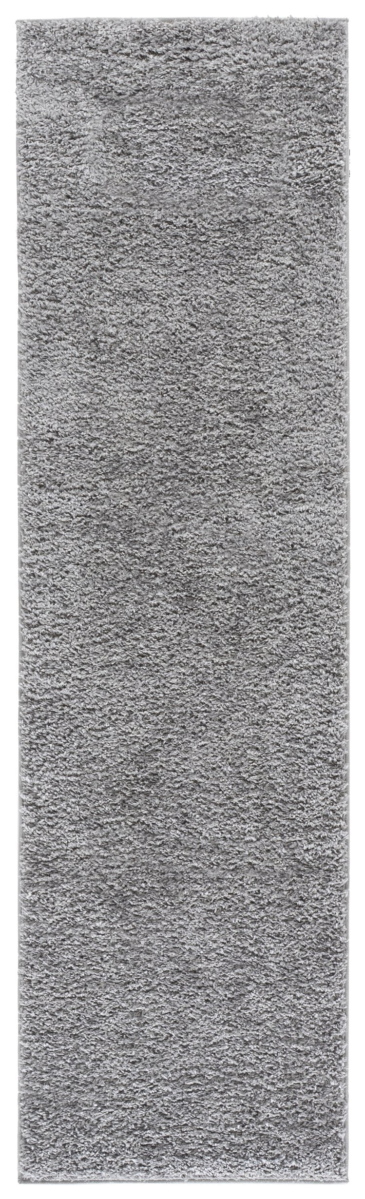 Safavieh Everett Modern Grey Shag Runner Rug — Plush 1" Pile, Power-Loomed Durability, Jute Backing, Turkish Craftsmanship (Runner For Hallways) 2'-3" x 8'-0" EVR804F-28