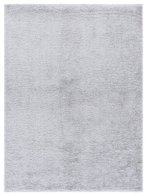Safavieh Everett Modern Grey Shag Rug — Low-Profile 1" Pile, Power-Loomed Polypropylene For Easy Care & Durability 4'-0" x 6'-0" EVR804F-4