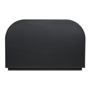 Moe's Home Salone Cabinet – Elegant Art Deco Inspired Design With Reeded Glass Doors And Solid Beech Accents Black Solid Beech Wood Door Handle And Base,Tempered Reed Glass On Doors Ew-1007-02