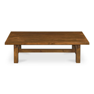 Moe's Home Mikoshi Coffee Table Inspired By Japanese Festivals, Solid Pine Craftsmanship For Timeless Elegance Brown Solid Pine Ew-1024-03-0