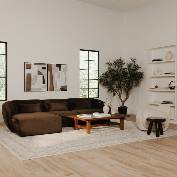 Moe's Home Mikoshi Coffee Table Inspired By Japanese Festivals, Solid Pine Craftsmanship For Timeless Elegance Brown Solid Pine Ew-1024-03-0