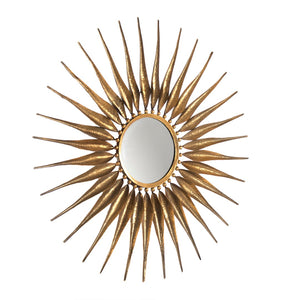 Cadence Mirror Antique Gold EYT150031 Zentique