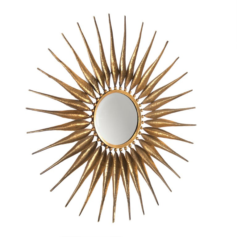 Zentique Cadence Large 39.5" Square Wall Mirror with Iron Accents & MDF Frame — Timeless, Light‑Enhancing Decor EYT150031