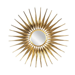 Zentique Cadence Large 39.5" Square Wall Mirror with Iron Accents & MDF Frame — Timeless, Light‑Enhancing Decor EYT150031
