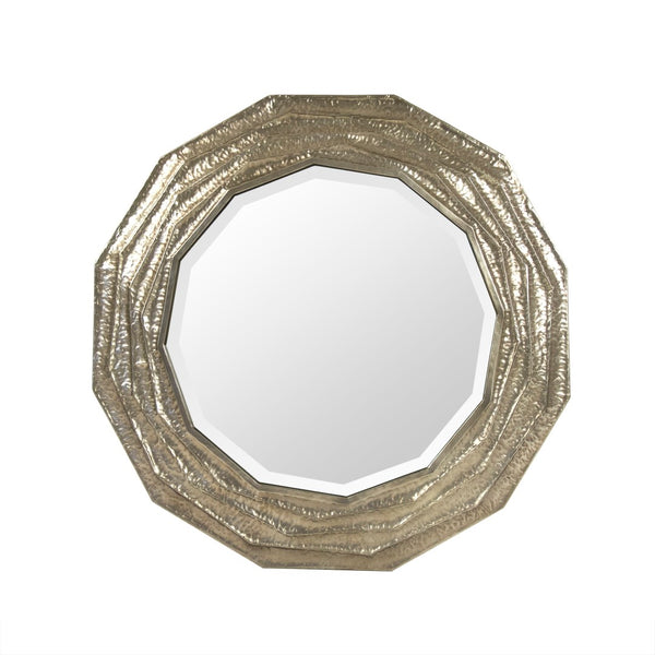 Zentique Marcelle Mirror Accent – Elegant Pale Gold Design For A Bright, Spacious Living Room Transformation Pale Gold Iron,Mirror,Mdf Eyt160350