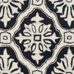 Safavieh Lexington Hand Hooked  Rug Black EZC122C-3