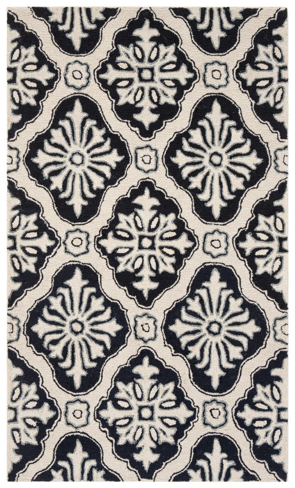 Safavieh Lexington Hand Hooked  Rug Black EZC122C-3