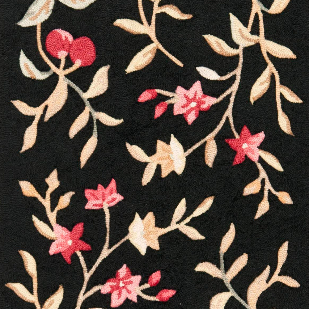 Safavieh Morning Garden Hand Hooked  Rug Black EZC410B-210