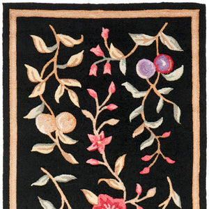 Safavieh Morning Garden Hand Hooked  Rug Black EZC410B-210