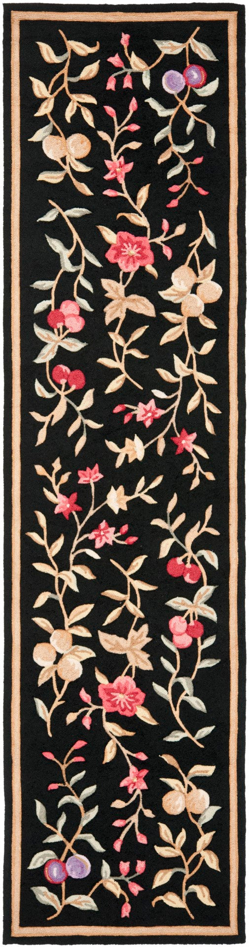 Safavieh Morning Garden Hand Hooked  Rug Black EZC410B-210