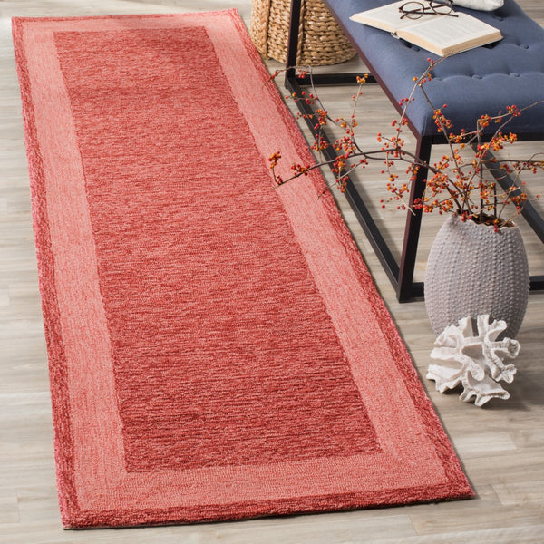 Safavieh Gabbeh 127 Hand Hooked  Rug Red EZC427D-2