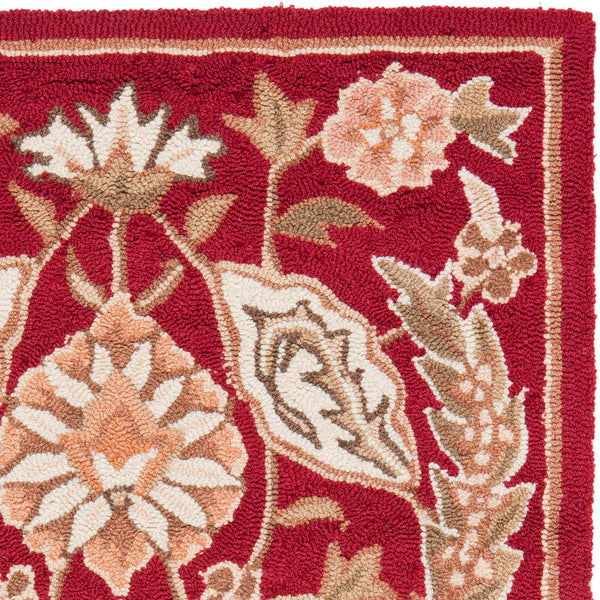 Safavieh Antiquities Hand Hooked  Rug Red EZC454A-2