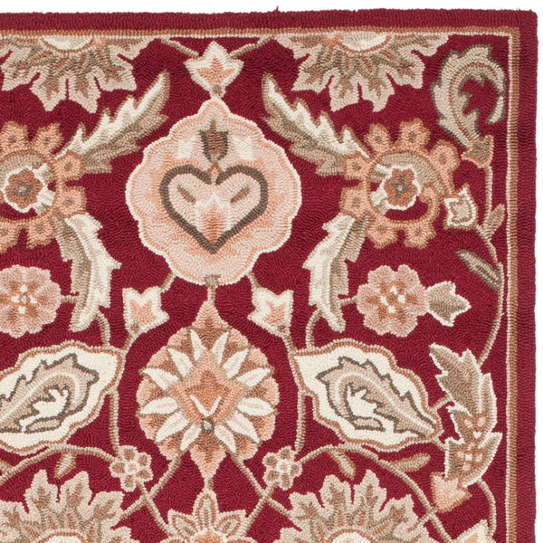 Safavieh Antiquities Hand Hooked  Rug Red EZC454A-2