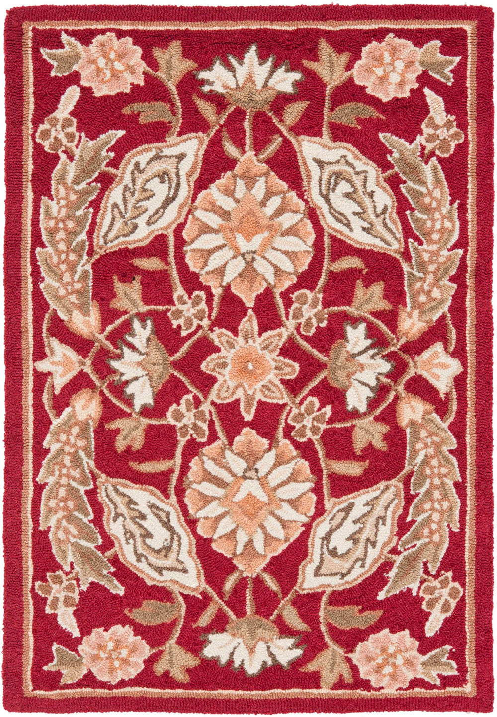 Safavieh Antiquities Hand Hooked  Rug Red EZC454A-2
