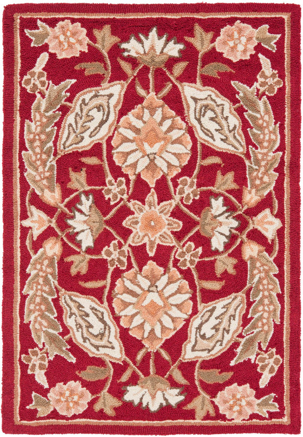 Safavieh Antiquities Hand Hooked  Rug Red EZC454A-2