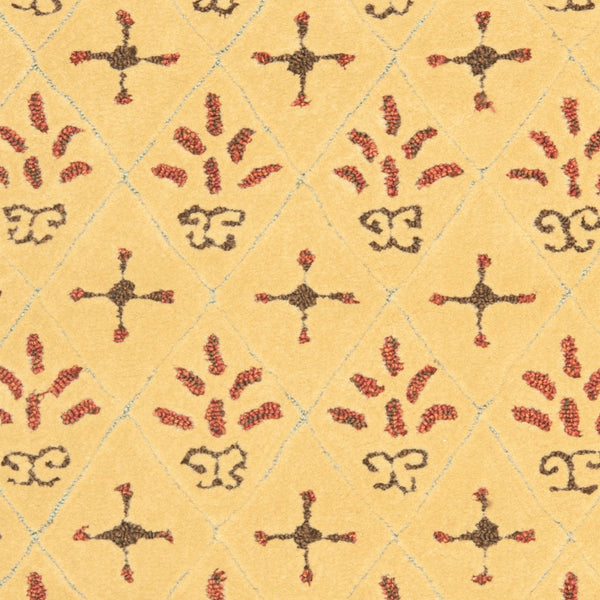 Safavieh Ezc479 Hand Hooked  Rug Beige / Red EZC479B-3