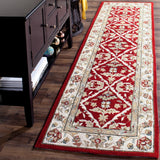 Safavieh Hannah Hand Hooked  Rug Red / Ivory EZC717A-2