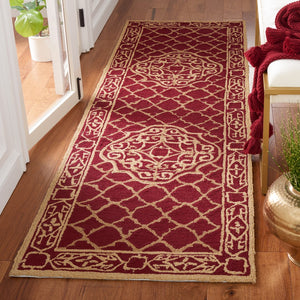 Safavieh Ez Care 729b Maroon Gold Maroon ,Gold Polypropylene Ezc729b-28