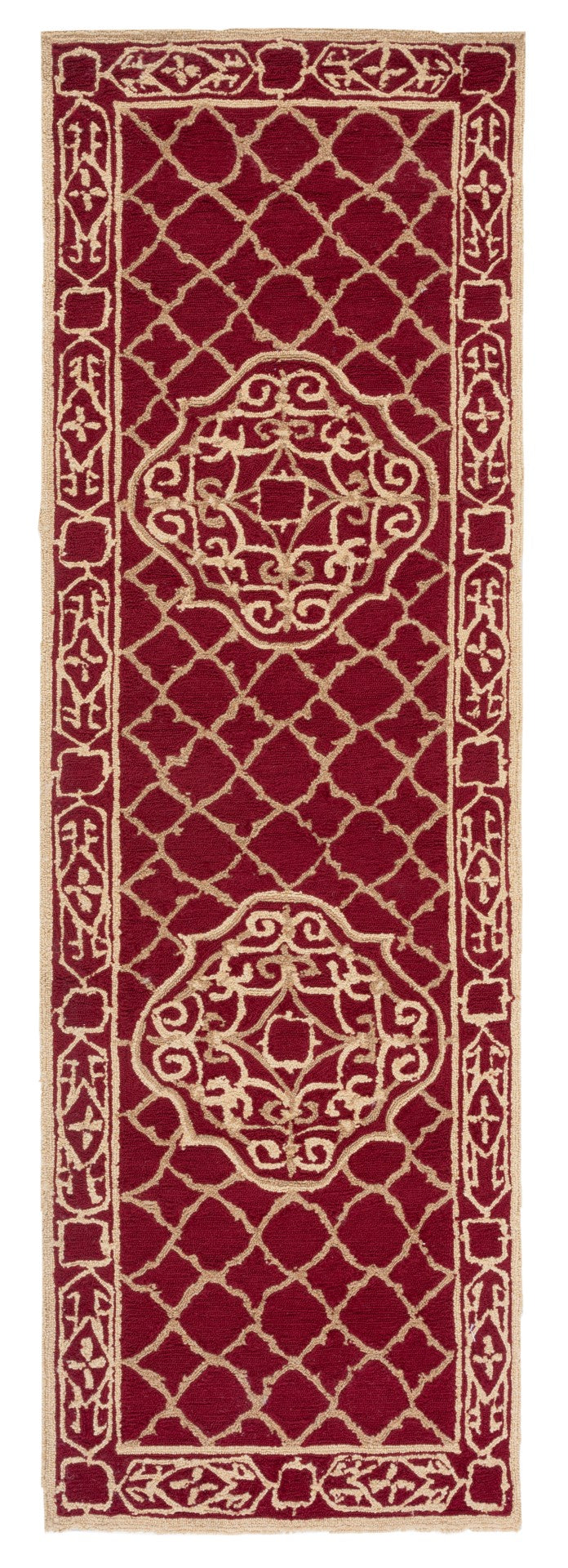 Safavieh Ez Care 729b Maroon Gold Maroon ,Gold Polypropylene Ezc729b-28