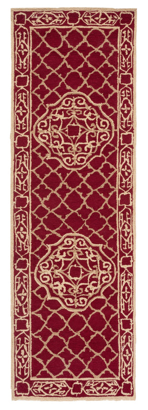 Safavieh Ez Care 729b Maroon Gold Maroon ,Gold Polypropylene Ezc729b-28